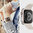 (2-Pack) Flexi Gel Case for Apple Watch 44mm Series 6 / 5 / 4 / SE - Clear